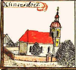 Kunersdorf - Kościół, widok ogólny